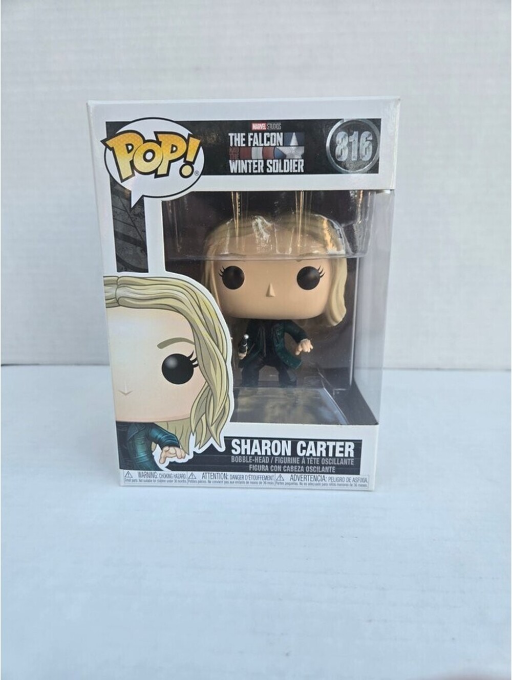 Funko Pop! Sharon Carter #816 from The Falcon and the Winter Soldier
